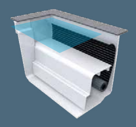 Volet encastré et banquette « Inline »